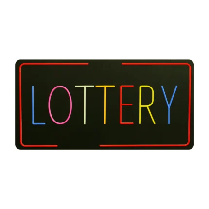 Neon Sign LOTTERY
