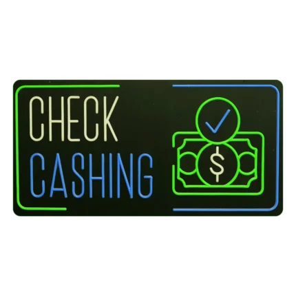 Neon Sign CASHING